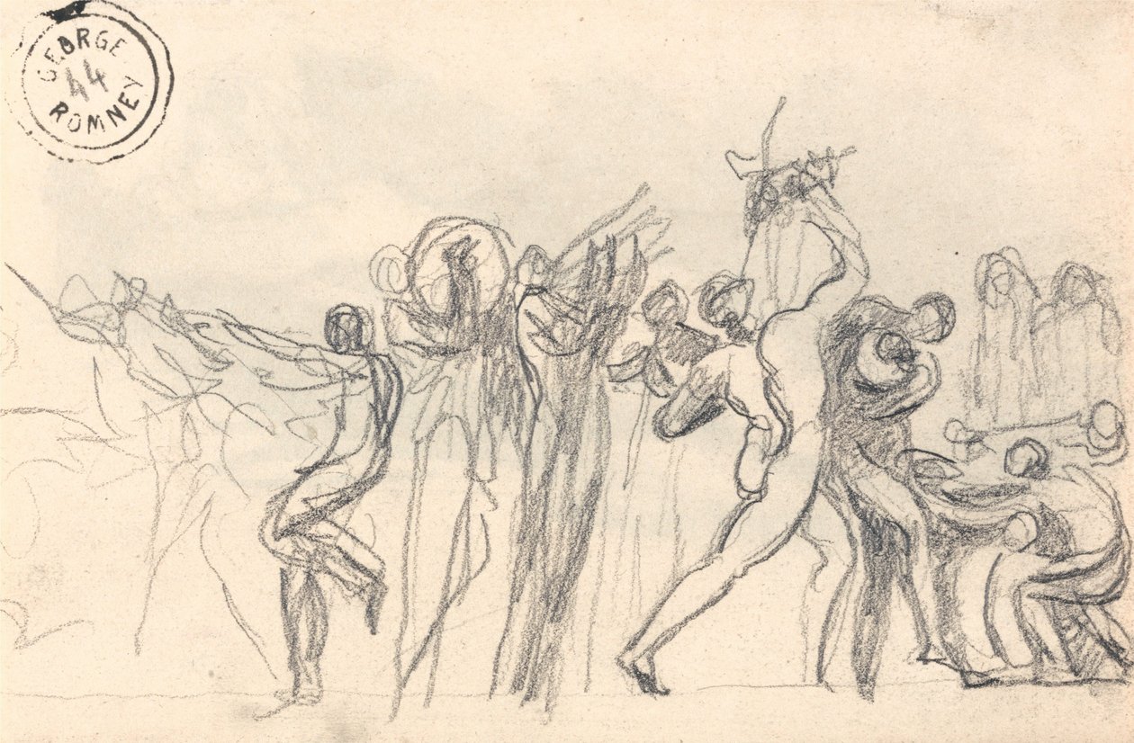 Noachs kinderen juichen door George Romney