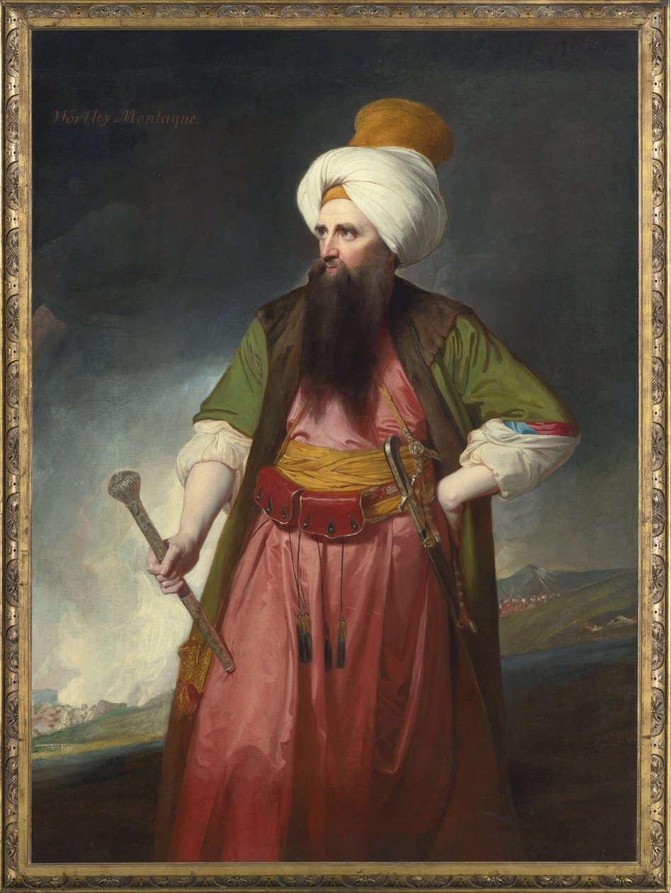 Portret van Edward Wortley Montagu (1713-1776) door George Romney