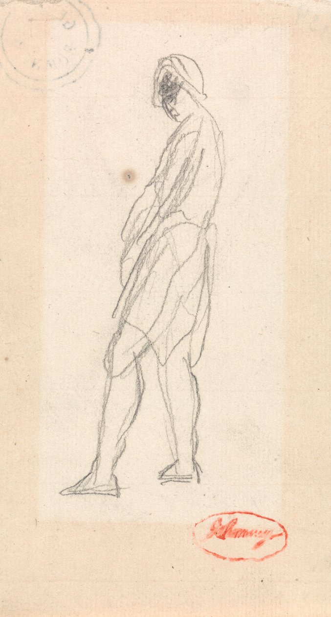 Staand figuur door George Romney
