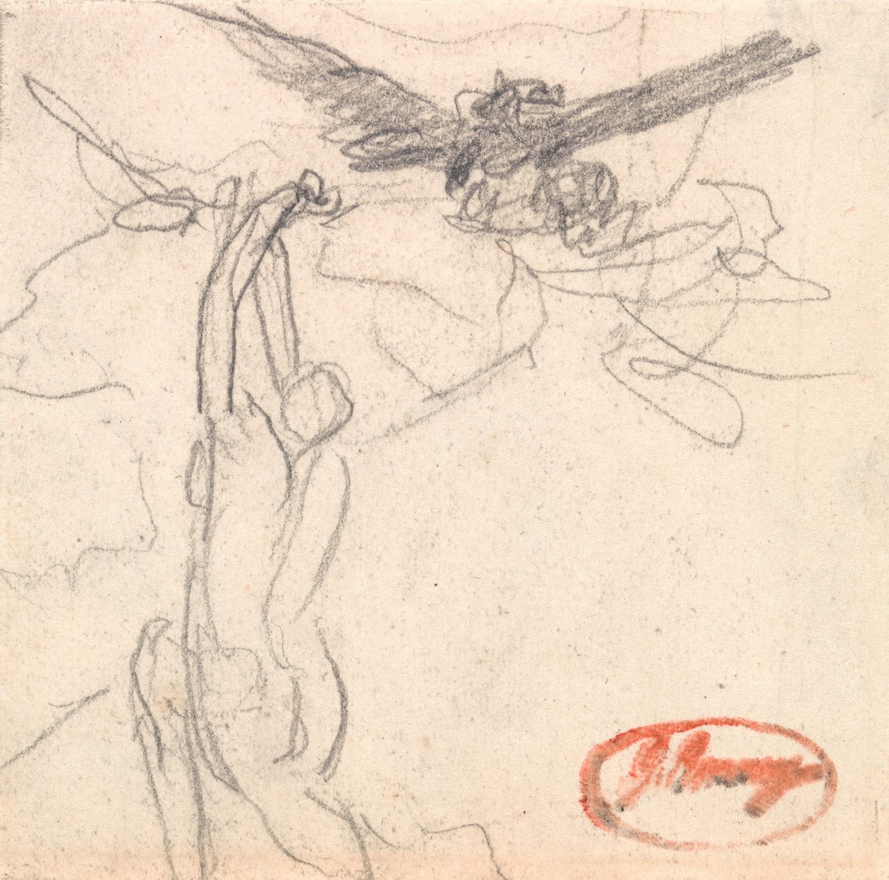 Studie voor ’Een midzomernachtsdroom’ door George Romney