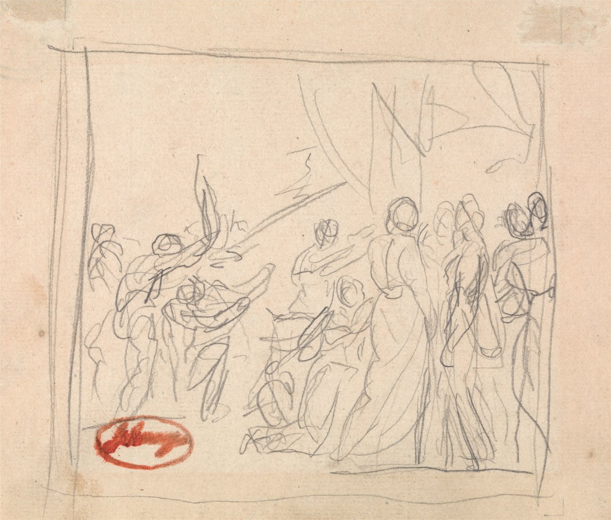 De croquetwedstrijd die uit de hand liep door George Romney