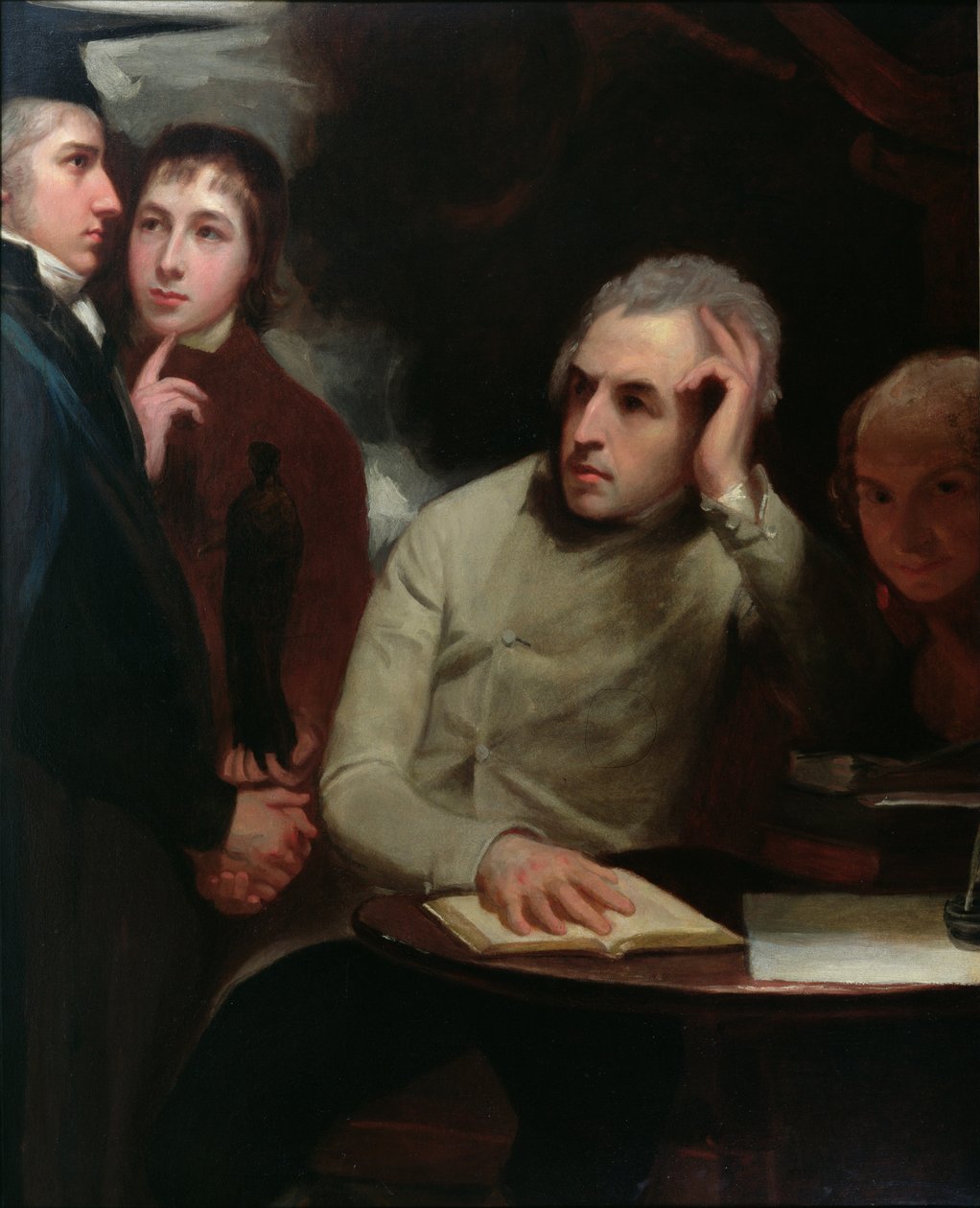 De Vier Vrienden door George Romney
