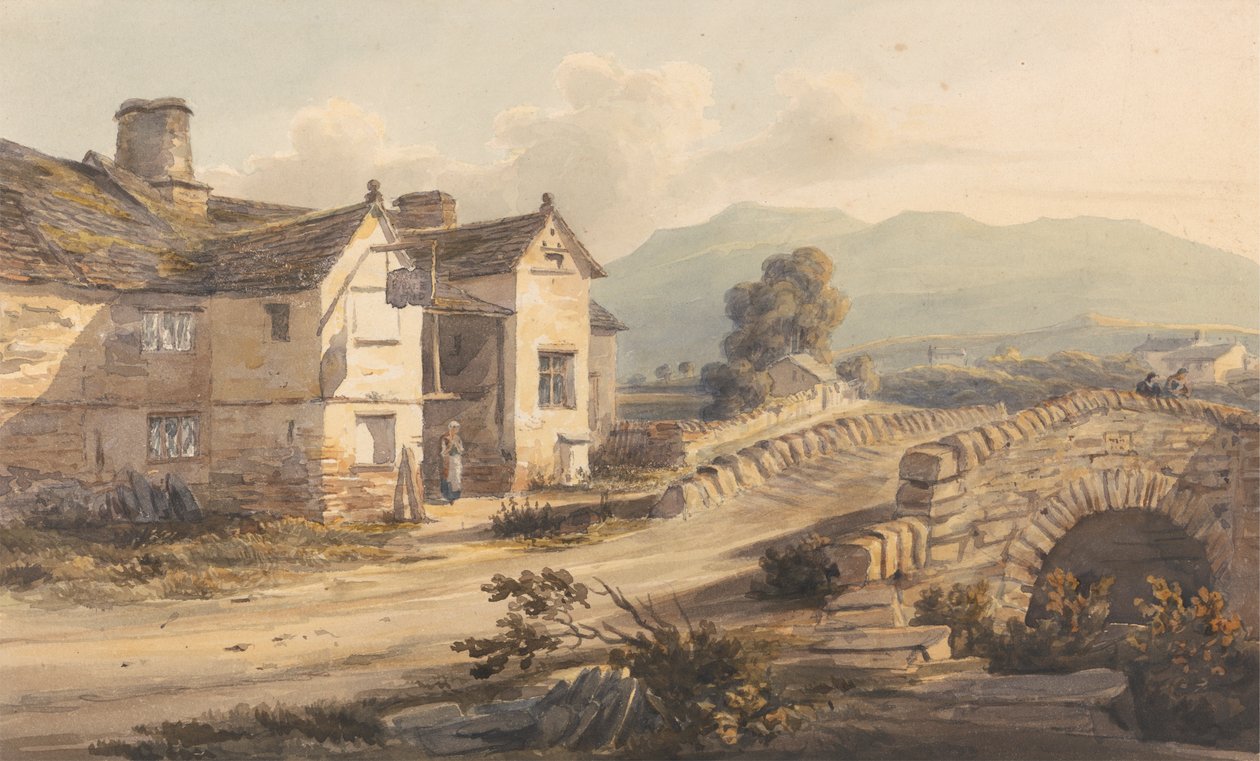 Huisjes in Westmoreland door George Samuel