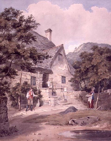 Tintern, Monmouthshire door George Samuel