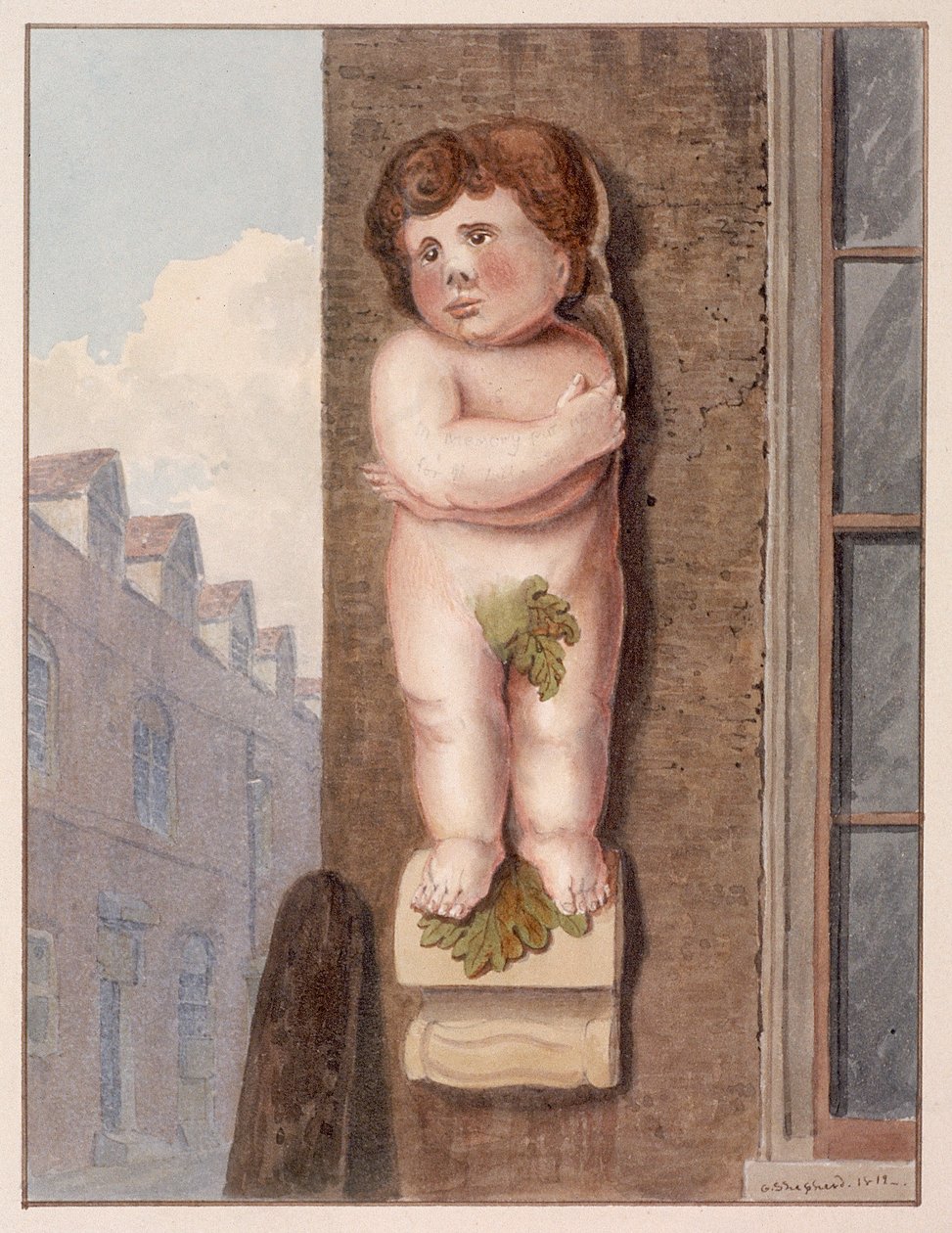 Pye Corner, Londen, 1812 door George Shepheard