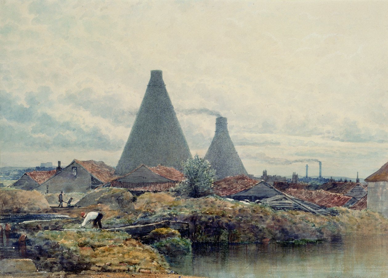 De ovens, 1831 door George Shepherd