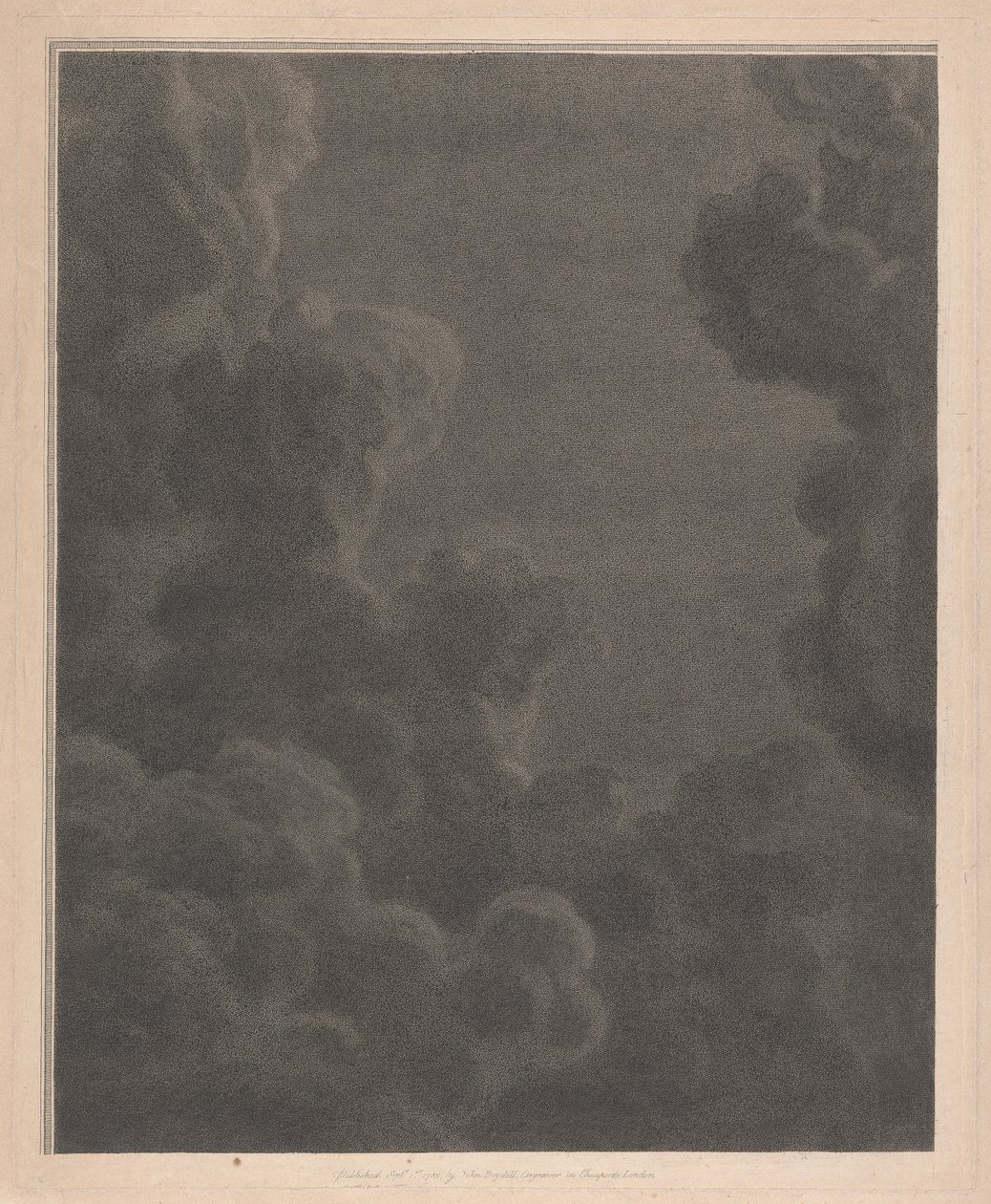 Westraam van de Kapel, New College Oxford, Wolken, Deel van de Geboortescène door George Siegmund Facius