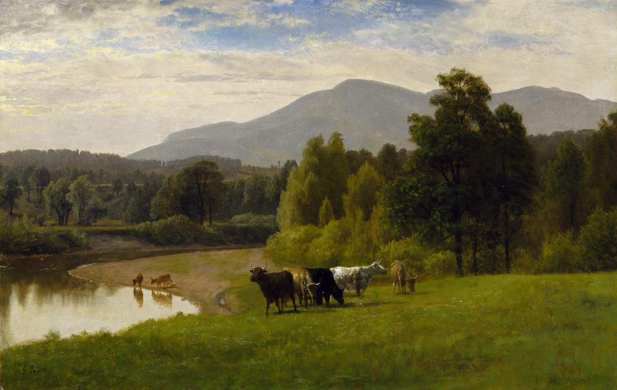 Weidelanden, 1867 door George Snr. Inness