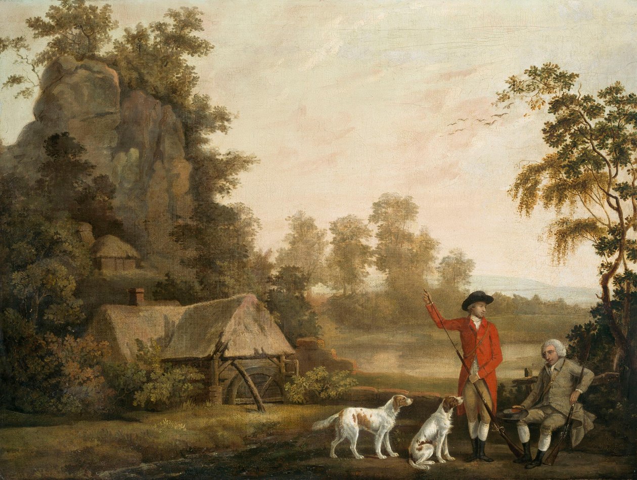 Rustende jagers door George Stubbs