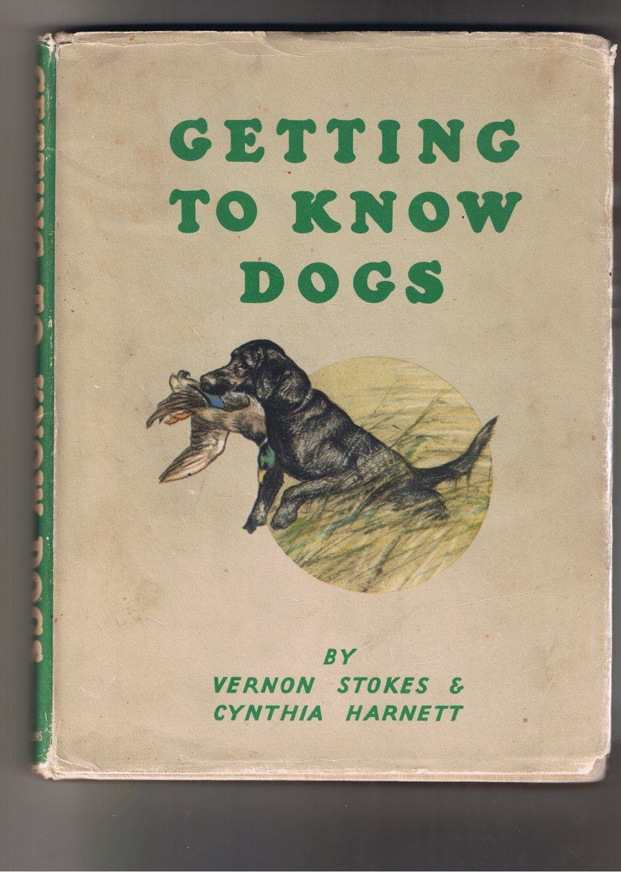 Voorpagina Honden leren kennen (kleurenlitho) door George Vernon Stokes