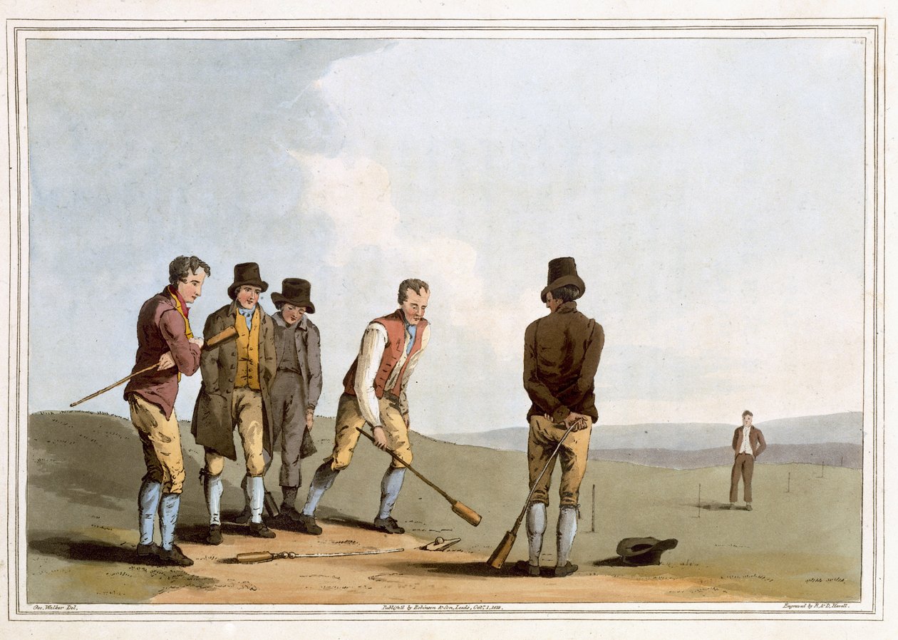 Nor and Spell, gegraveerd door Robert Havell de Oudere, gepubliceerd door Robinson en Son, Leeds door George Walker