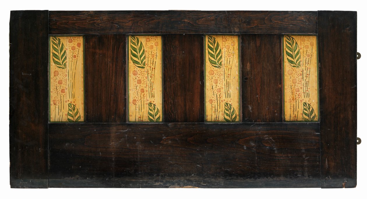 Decoratief wandpaneel door George Walton
