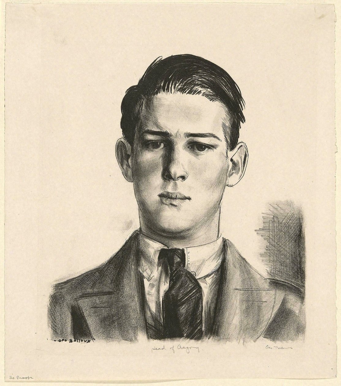 Gregory Allen Slader door George Wesley Bellows