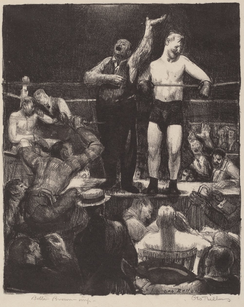 Introducties, 1921 door George Wesley Bellows