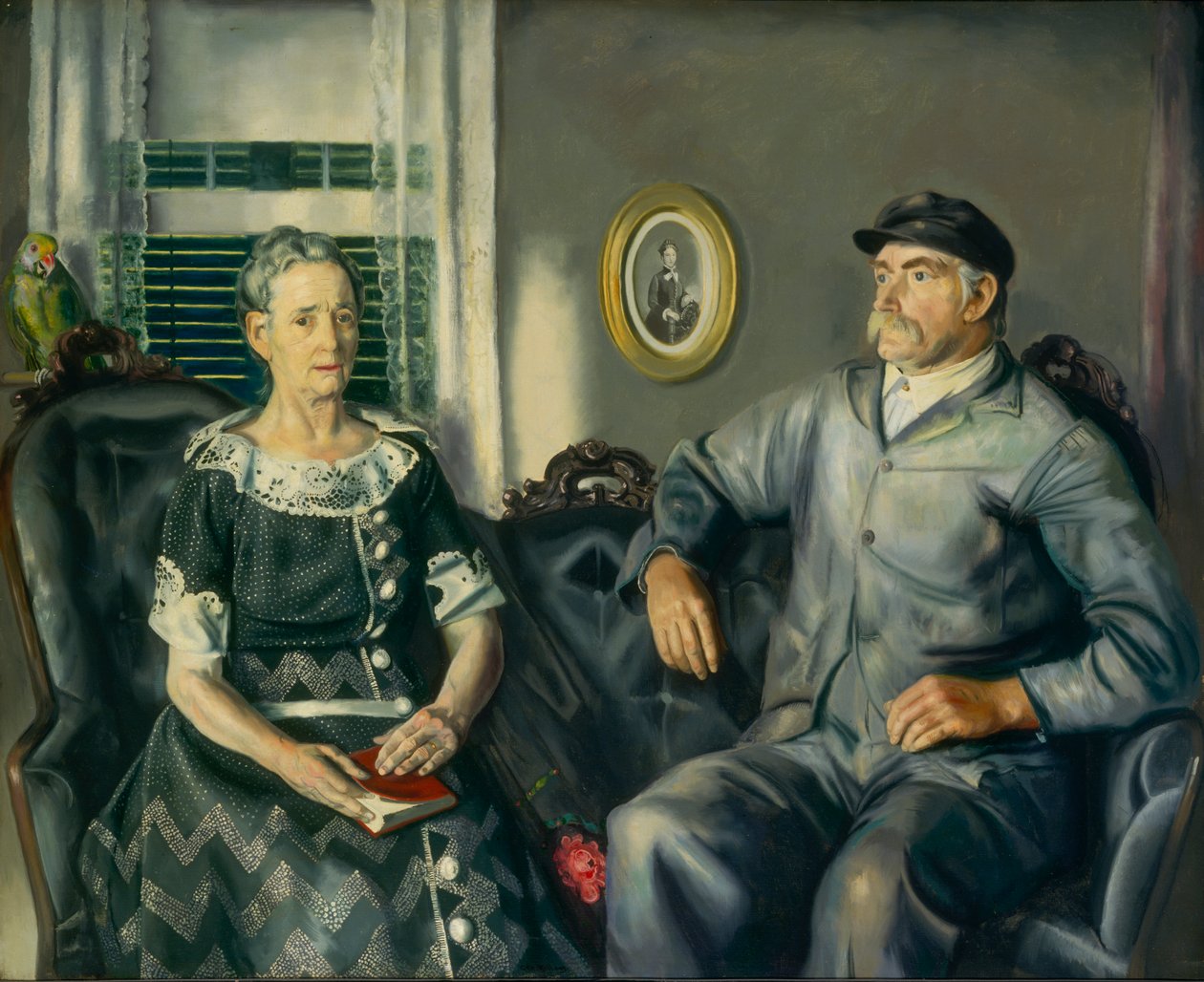 De heer en mevrouw Phillip Wase door George Wesley Bellows