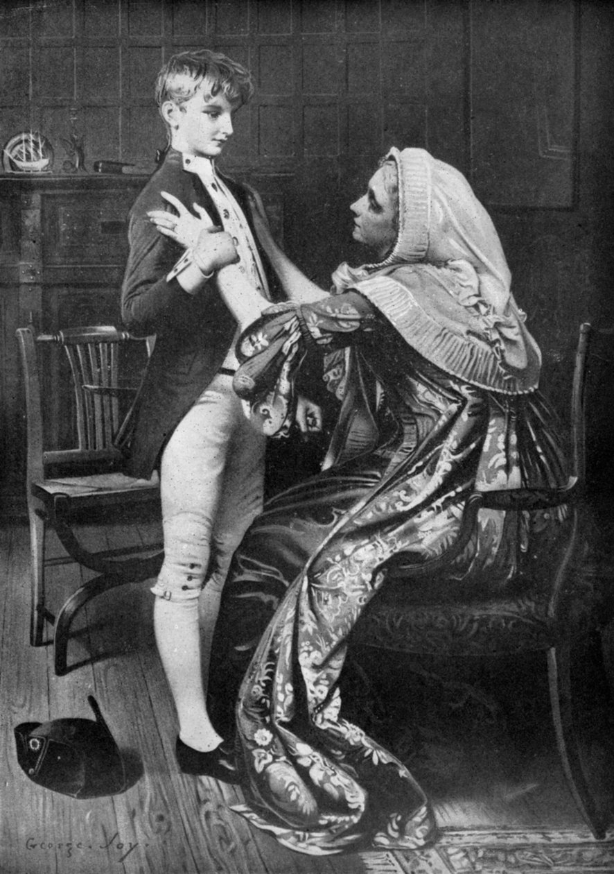 Nelsons Eerste Afscheid door George William Joy