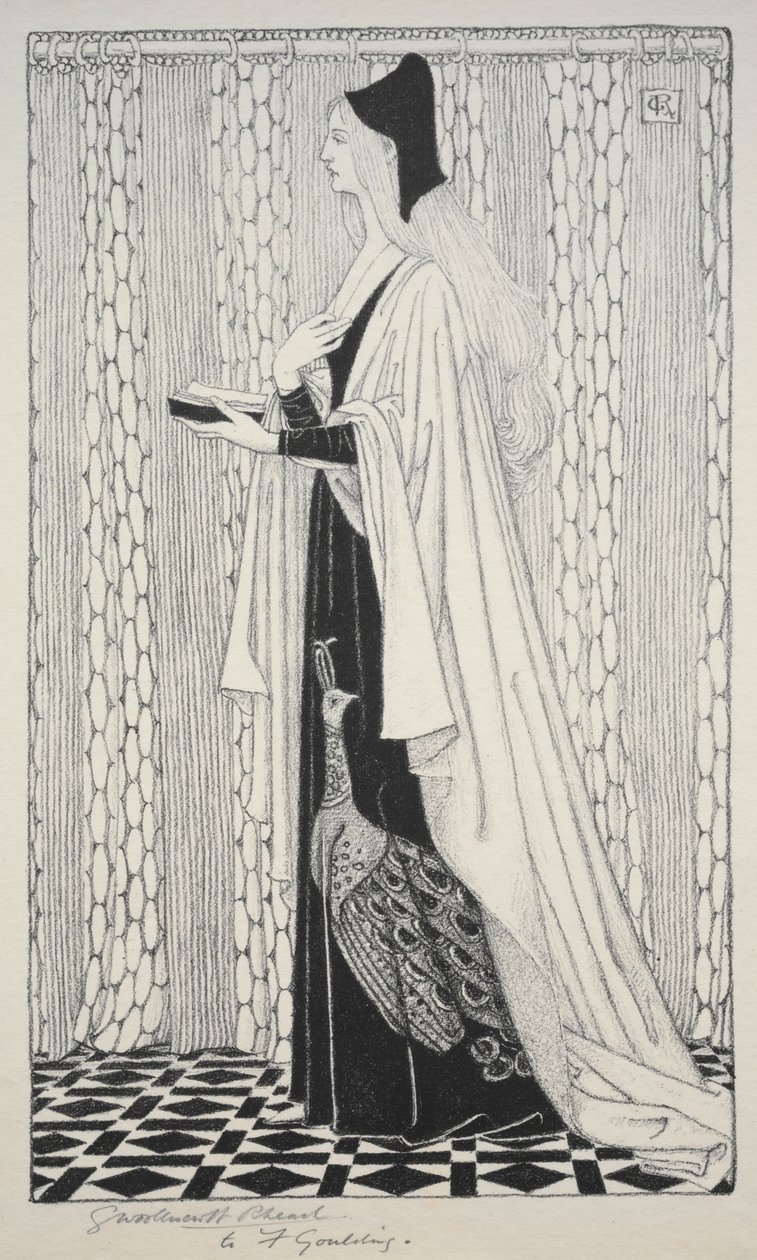 Kostuumstudie door George Woolliscroft Rhead