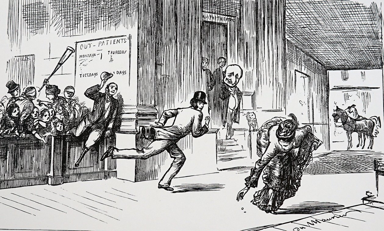 Een oude truc in een nieuwe context! door George du Maurier