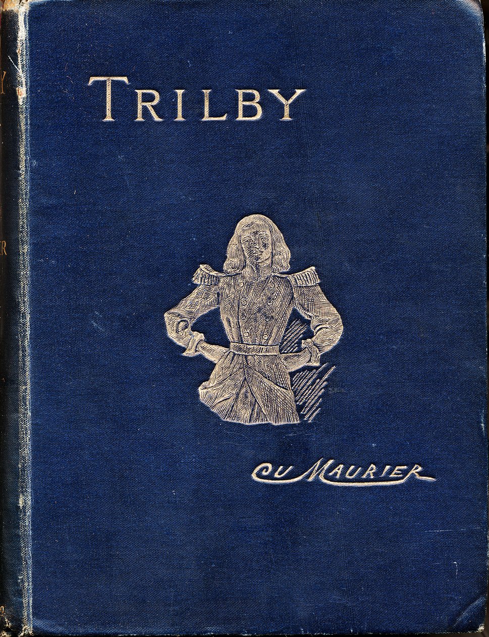 Voorkant van Trilby door George Du Maurier, 1894 door George du Maurier