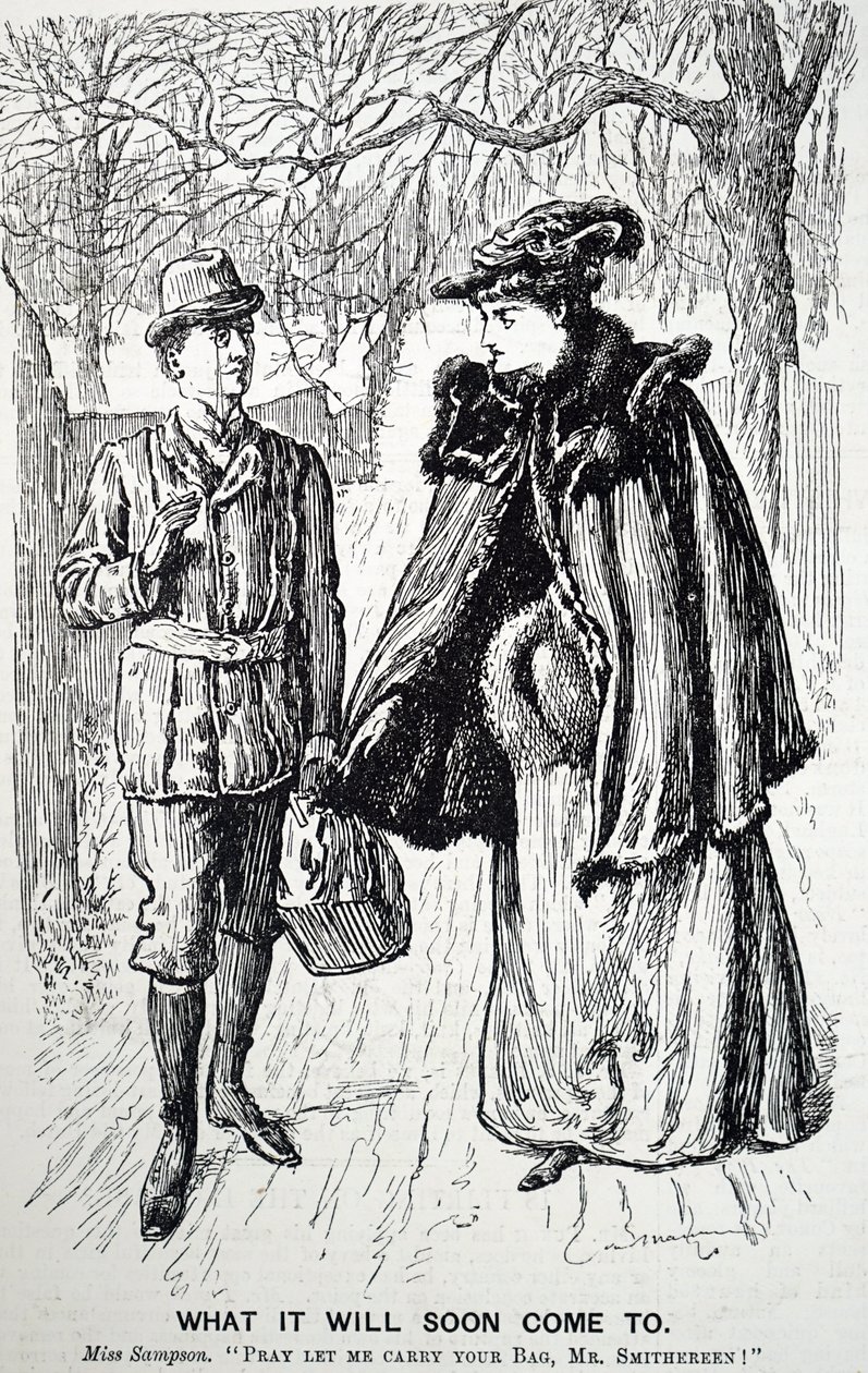Het gedrag van de moderne vrouw door George du Maurier
