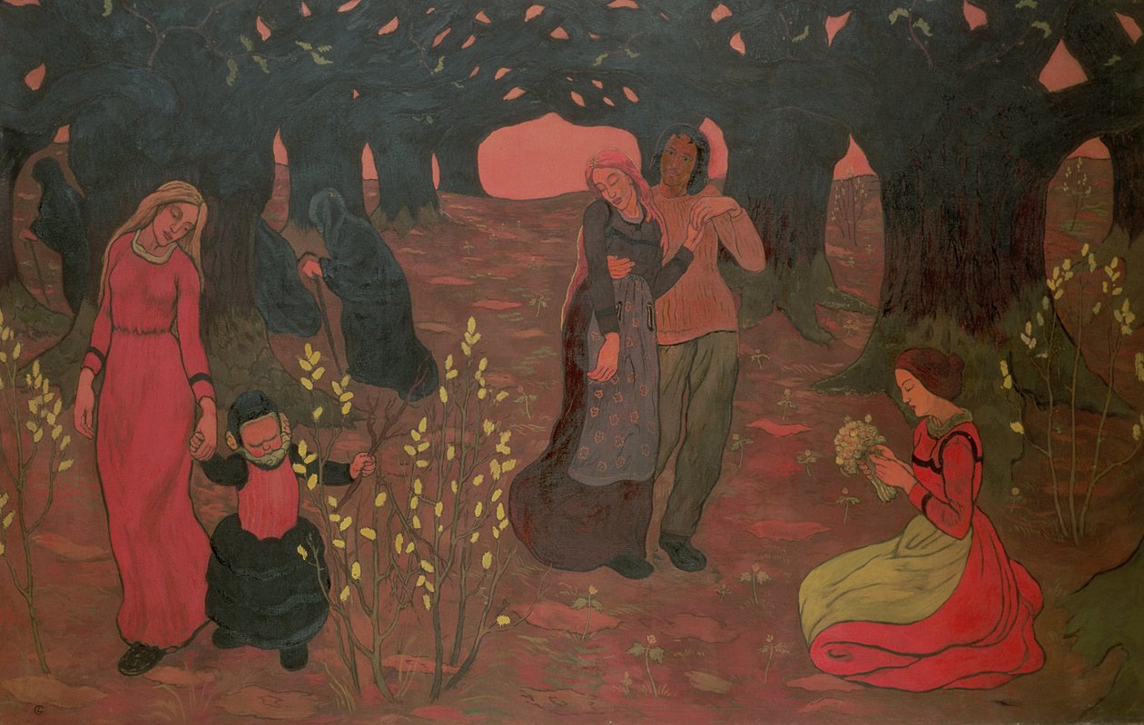 De Leeftijden van het Leven, 1892 door Georges Lacombe