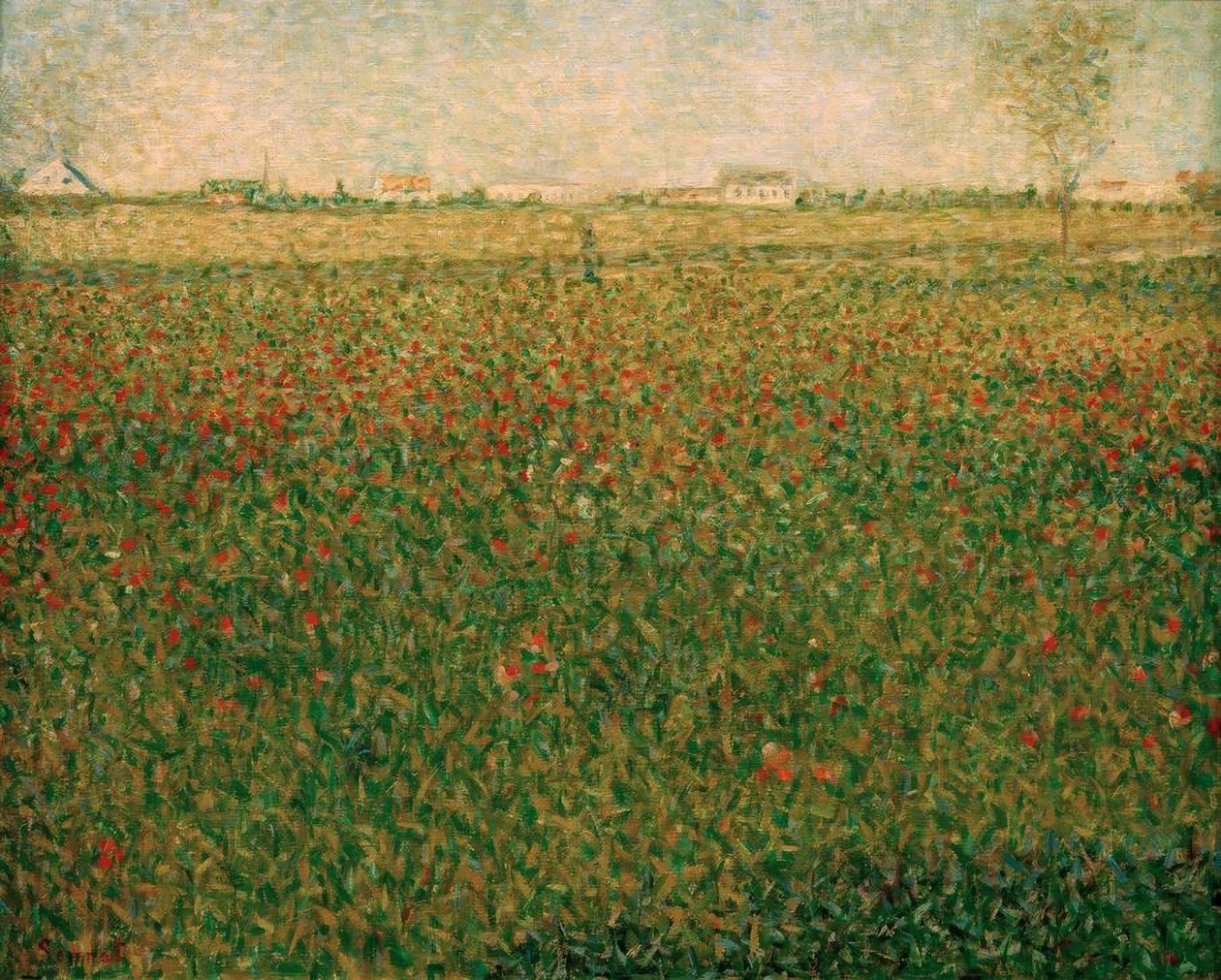 La Luzerne, Saint-Denis door Georges Seurat