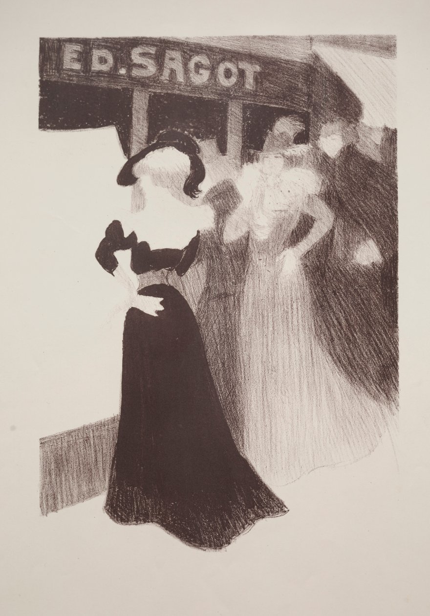Galerij van Sagot, 1898 door Georges Alfred Bottini