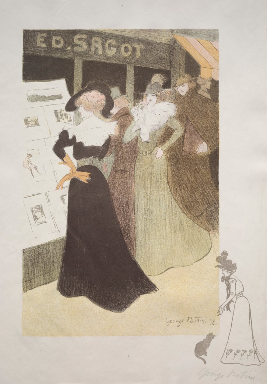 Galerij van Sagot, 1898 door Georges Alfred Bottini