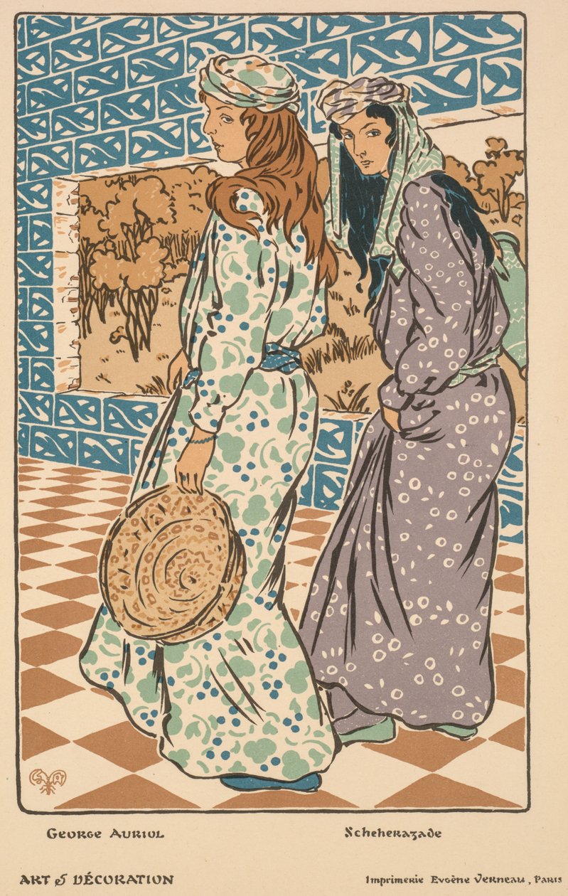 Scheherazade, 1901 door Georges Auriol