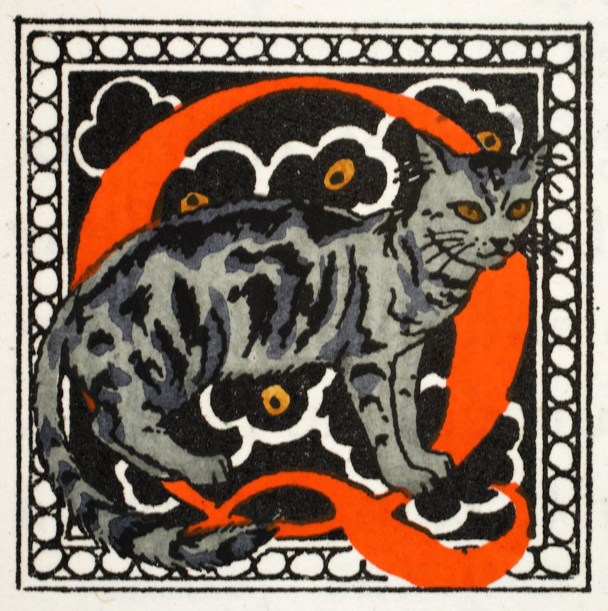 C voor Kat door Georges Barbier
