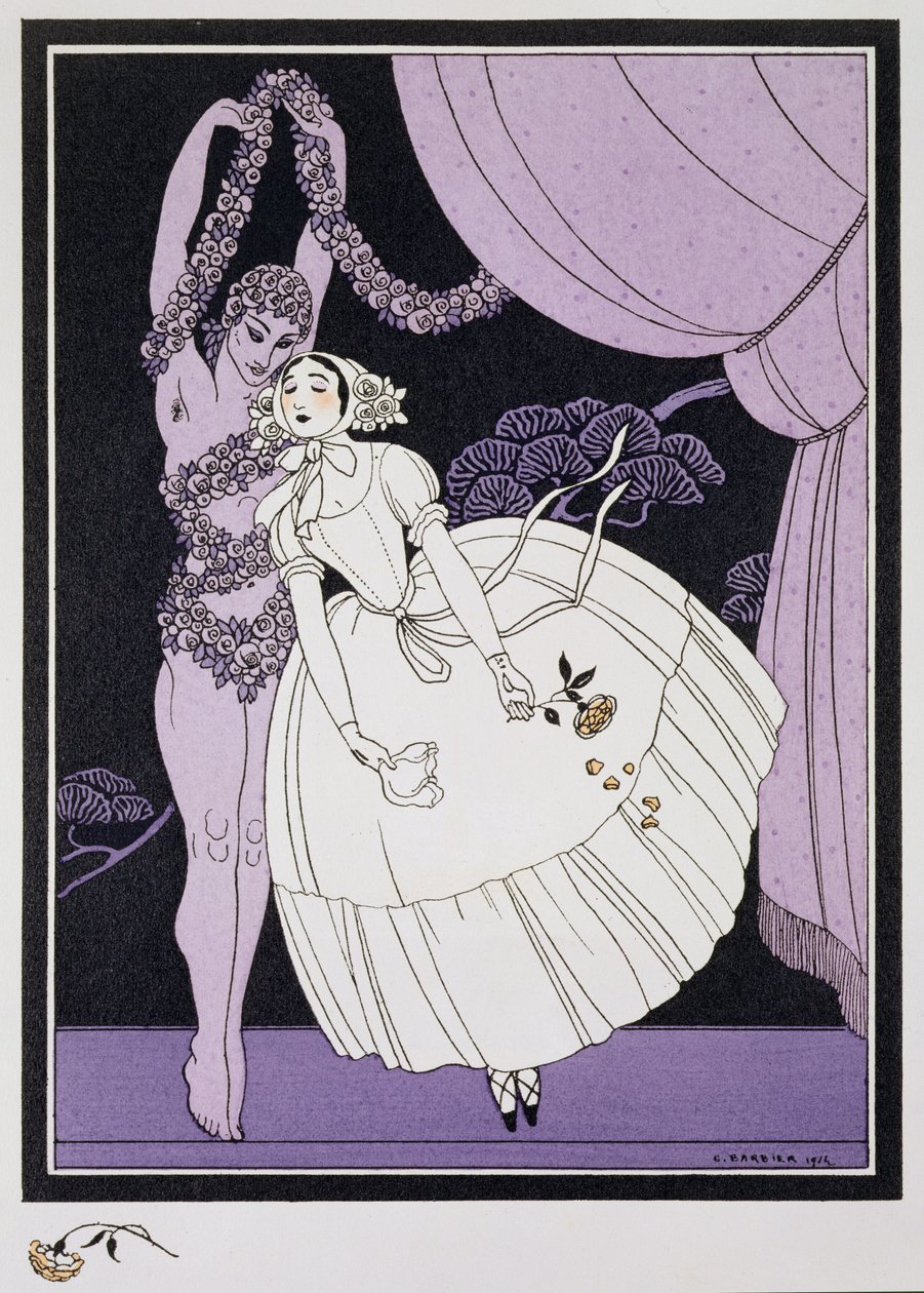 Karsavina door Georges Barbier