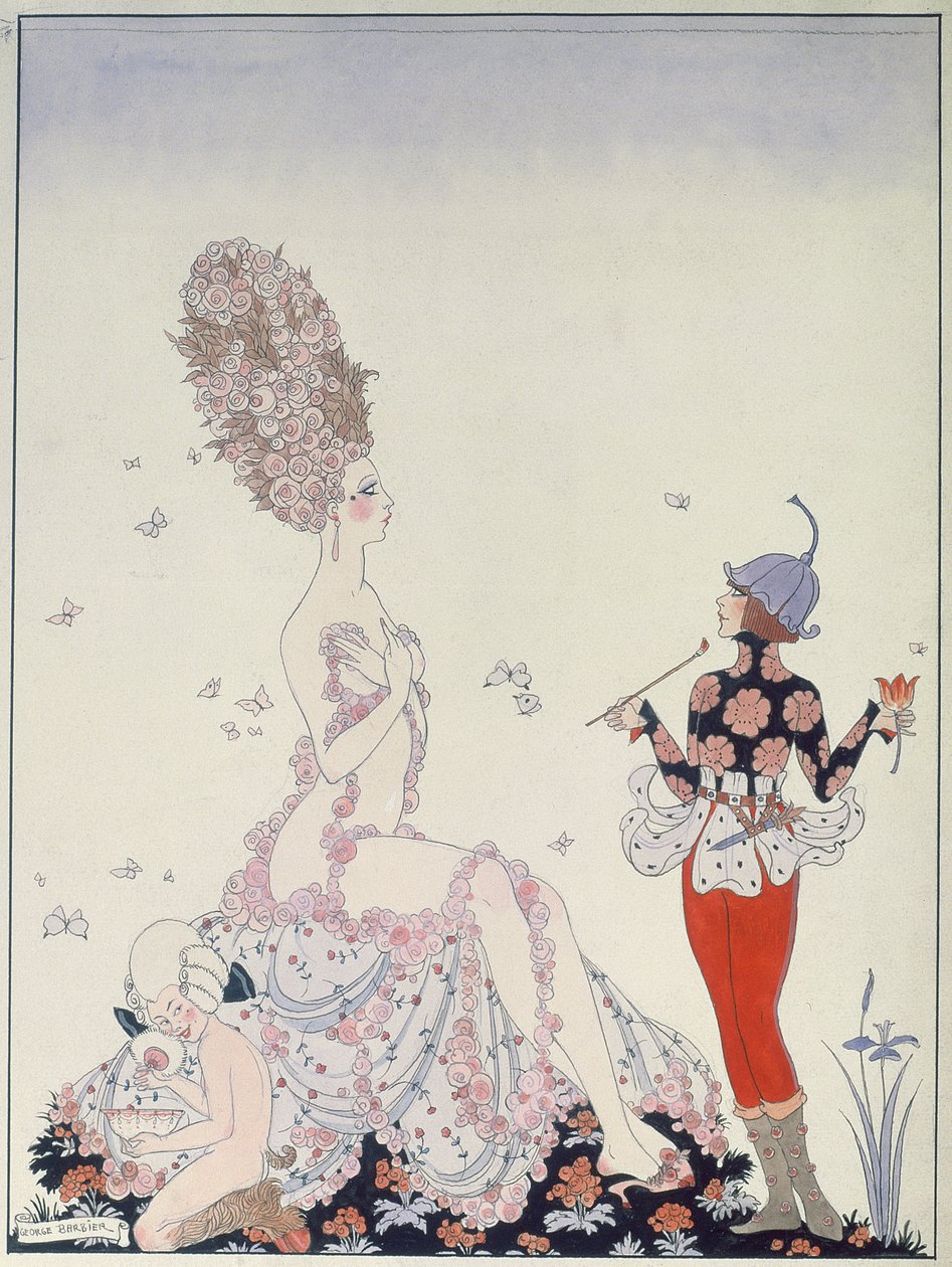 Moeder Natuur door Georges Barbier