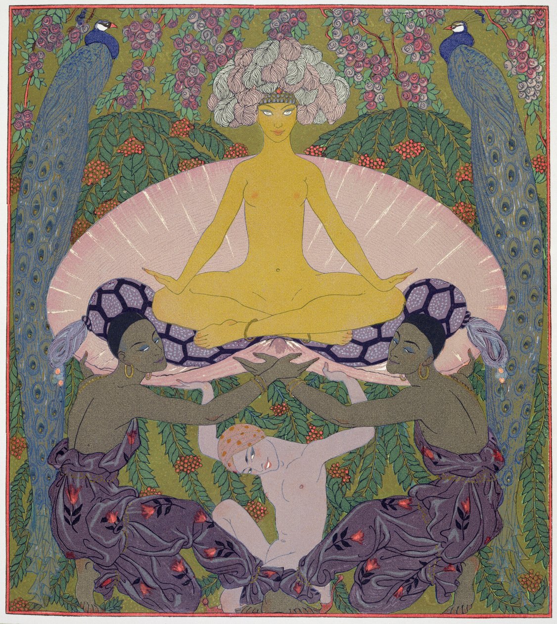 De geboorte van Venus door Georges Barbier