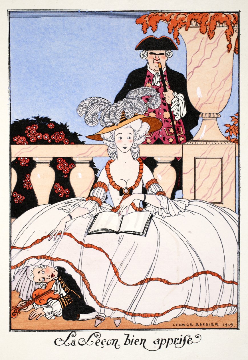 De les goed geleerd door Georges Barbier