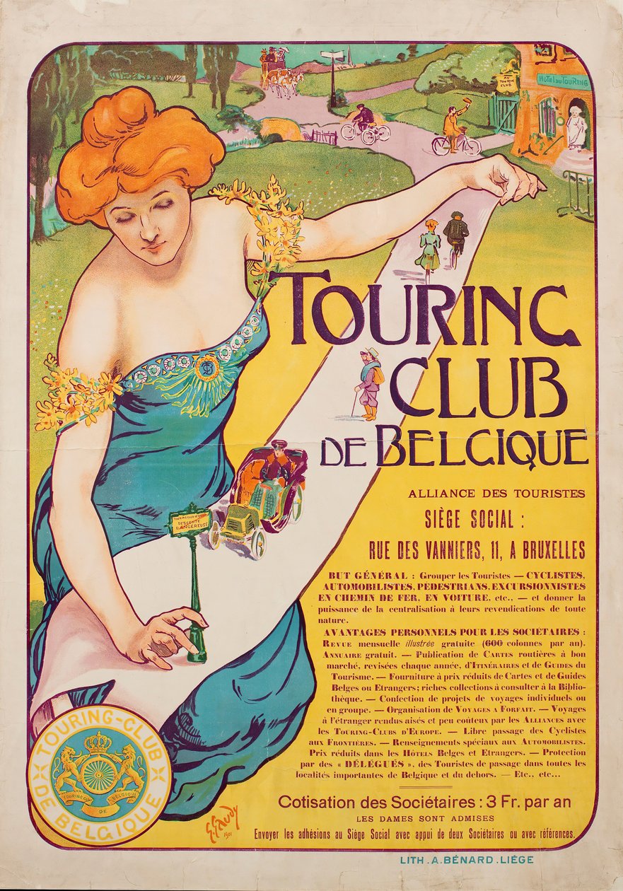 Touring Club de Belgique door Georges Gaudy