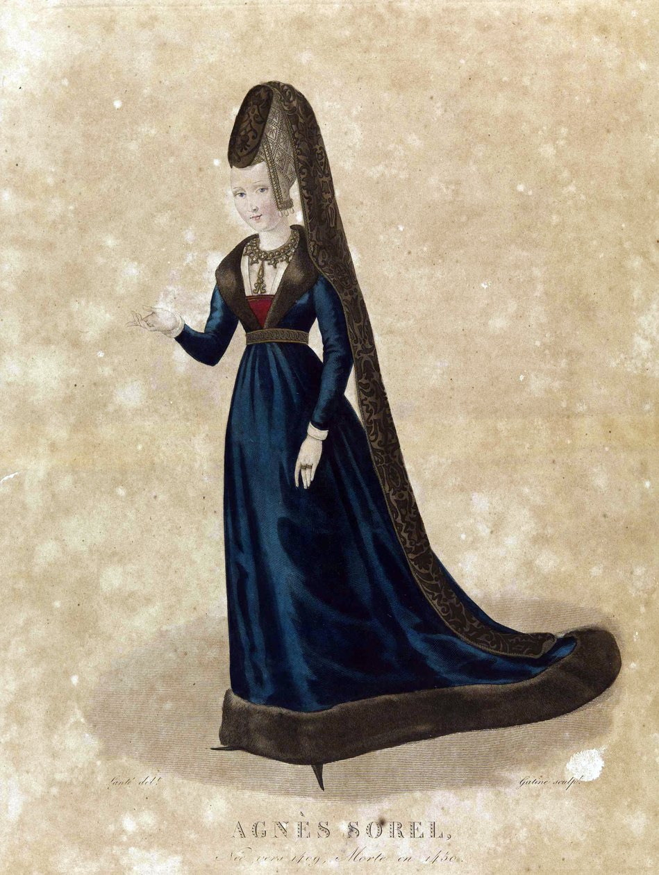 Agnes Sorel door Georges Jacques Gatine