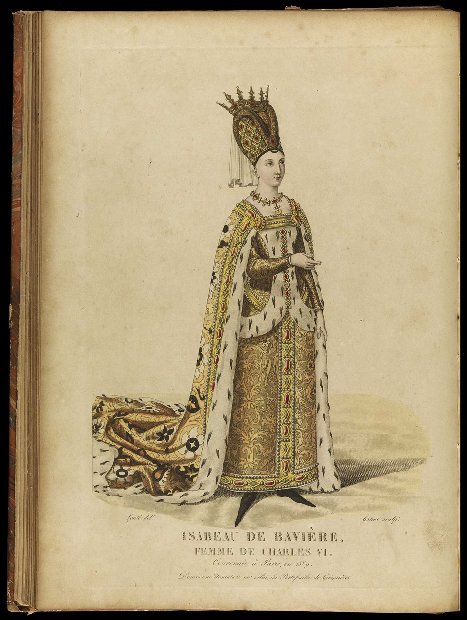 Isabeau van Beieren, Koningin van Frankrijk, Laat 18e eeuw door Georges Jacques Gatine
