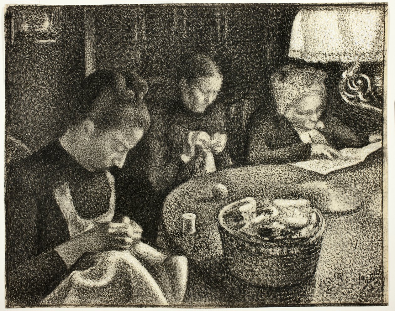 Burgerlijk interieur door Georges Lemmen