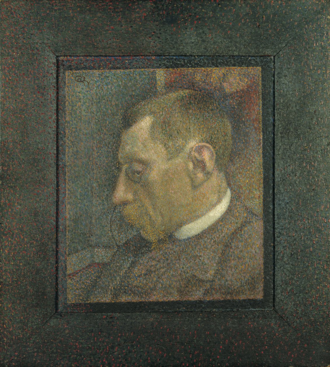 Portret van Émile Verhaeren door Georges Lemmen