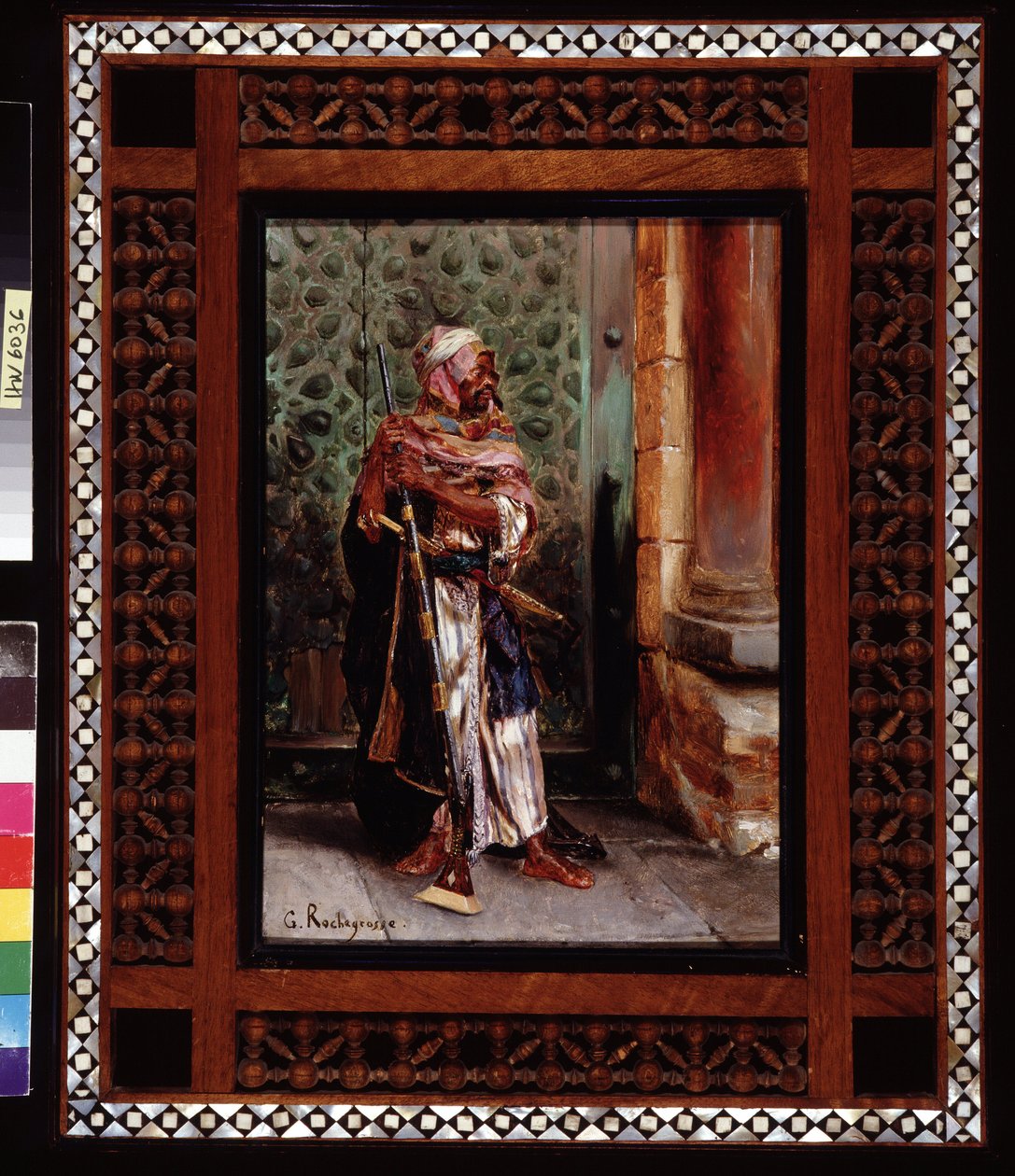De Bewaker van de Harem door Georges Marie Rochegrosse