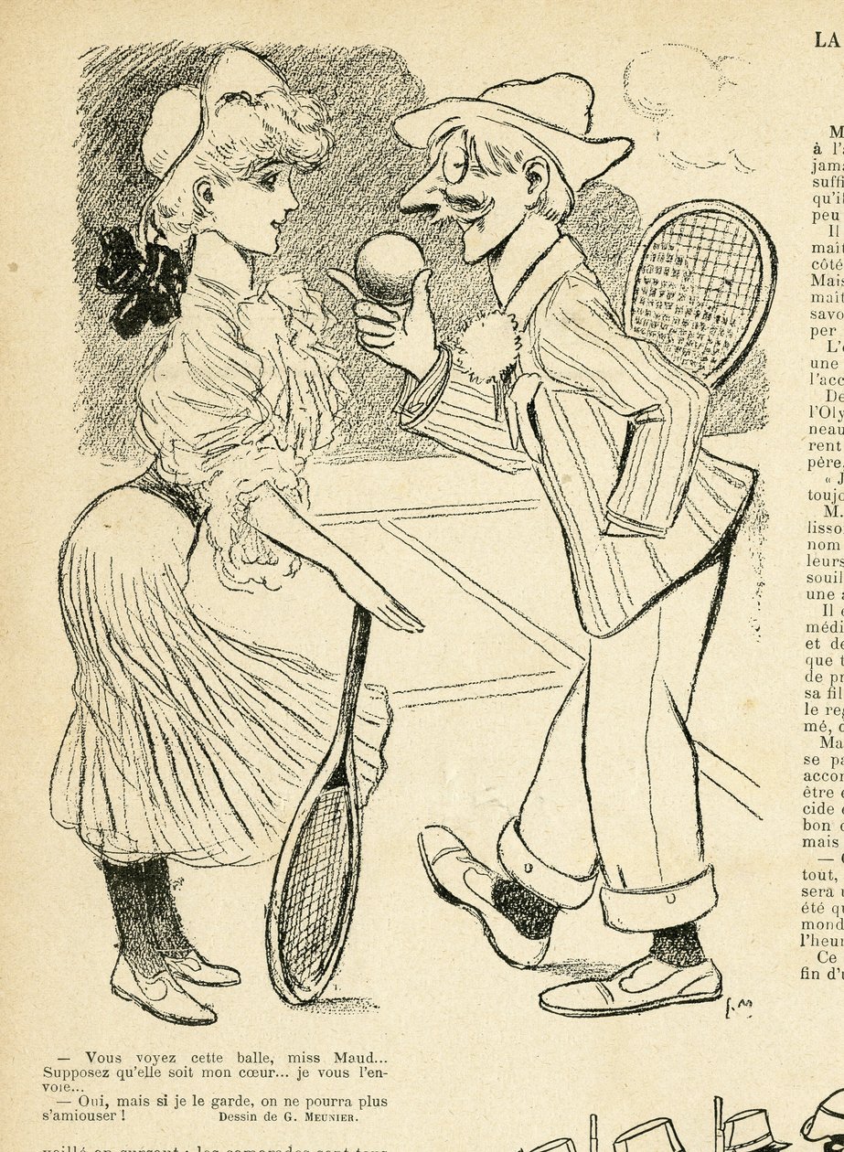 Illustratie door Georges Meunier (1869-1934) in Le Rire door Georges Meunier