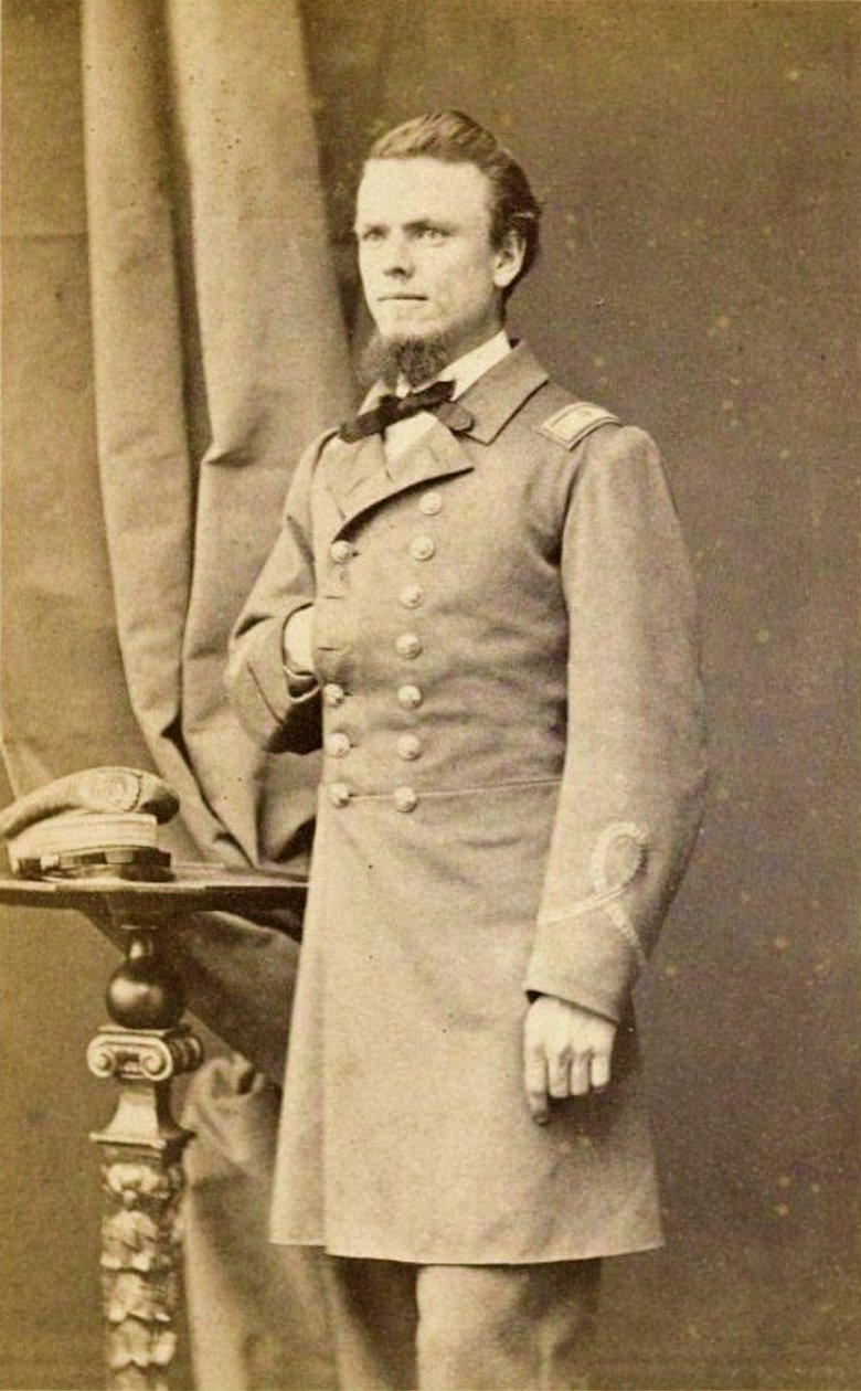 Luitenant John Grimball (1840-1922) van C.S.S. Shenandoah, Geconfedereerde Marine (A) door Georges Penabert