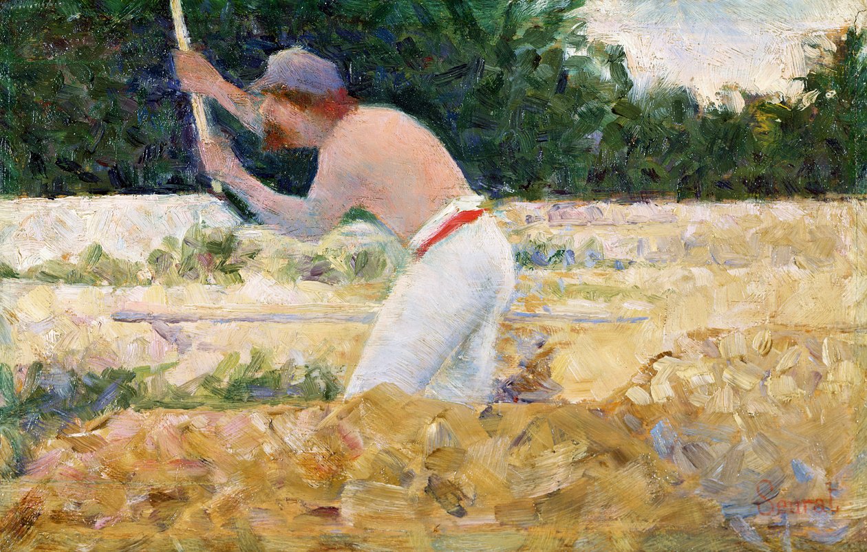 De Steenbreker door Georges Pierre Seurat