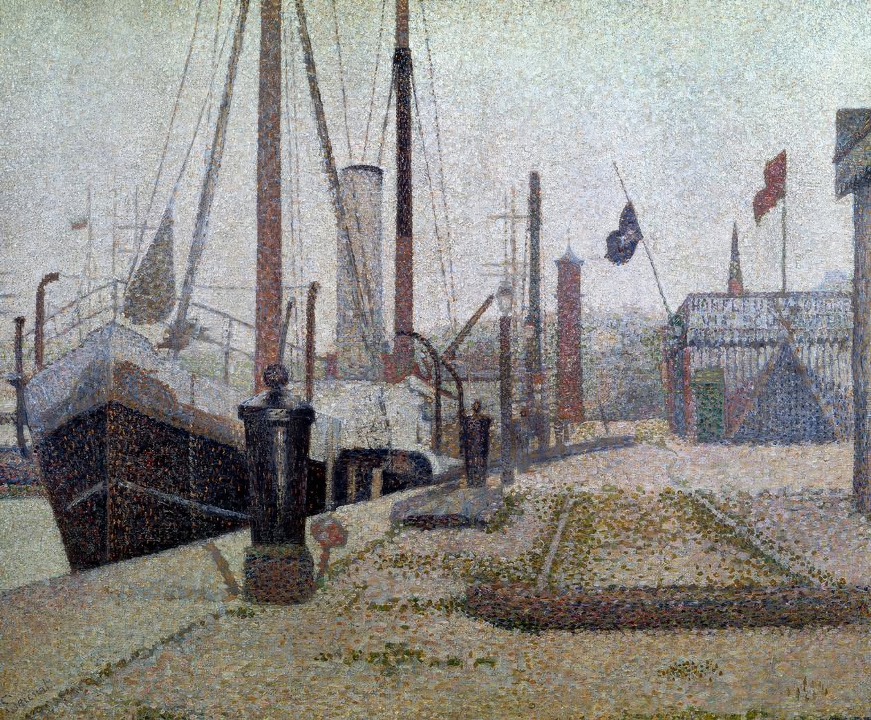 De Maria, Honfleur door Georges Seurat