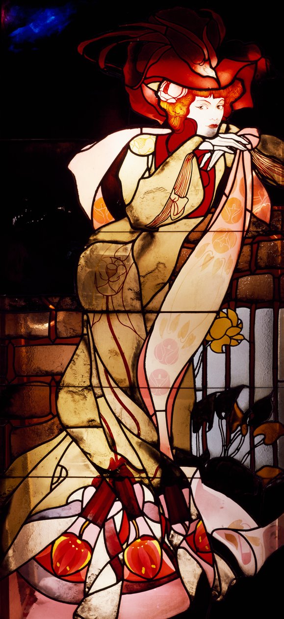 vrouwelijke figuur door Georges de Feure