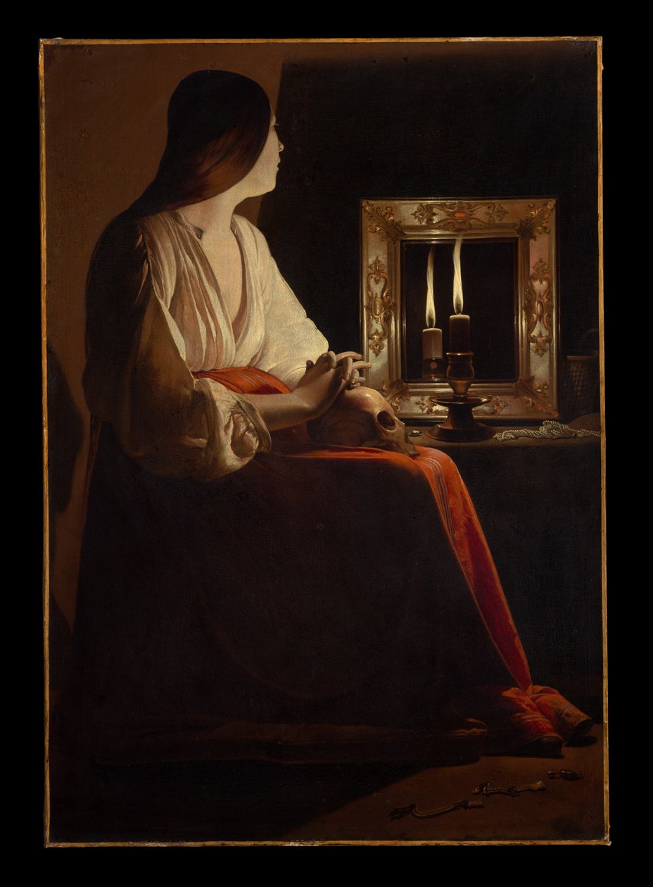 De boetvaardige Magdalena door Georges de La Tour