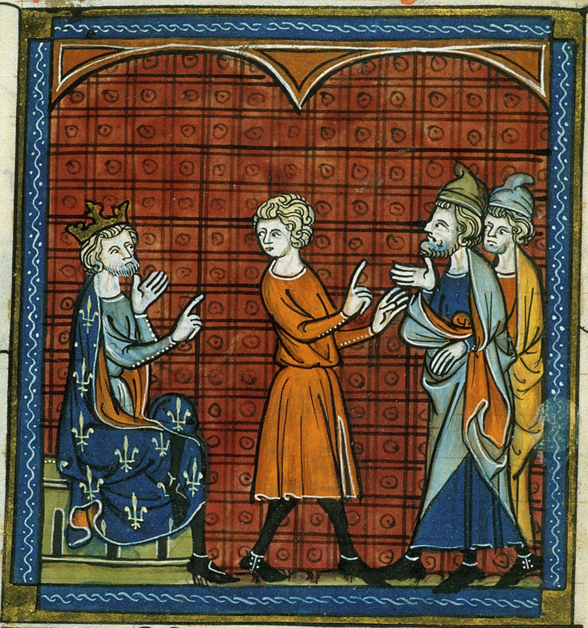 Verbanning van Joden, uit Chroniques de France ou de St Denis, 14e eeuw (22702885262) door Georgia Levan Ramishvili from Tbilisi