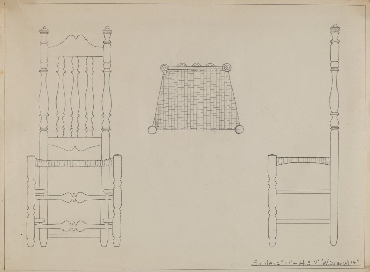 Stoel door Gerald Bernhardt