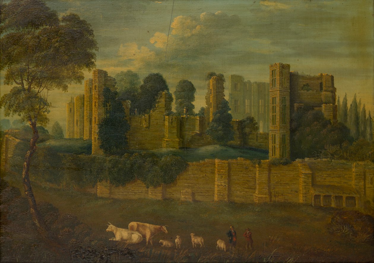 Kenilworth Castle, Warwickshire door Gerald Orlando Manners Bridgeman