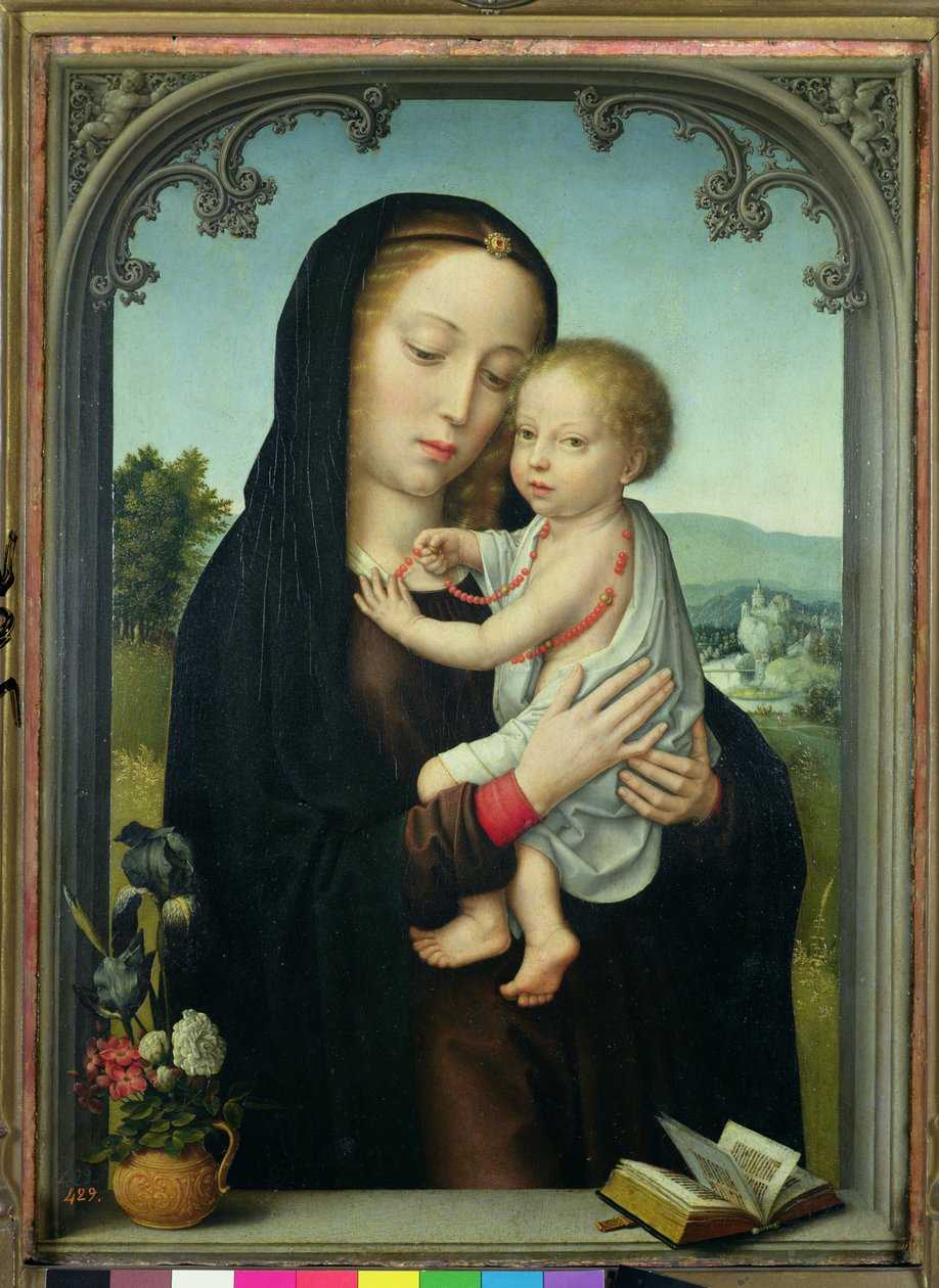 Maagd en Kind door Gerard David